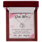 Mom Jewelry, Love Knot Necklace for Mom, Necklace for Mom from Daughter | Custom Heart Design