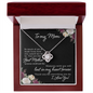 Mom Jewelry, Love Knot Necklace for Mom, Necklace for Mom