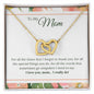 Mom Heart Necklace-I really do love you! | Custom Heart Design