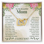 Mom Heart Necklace-You are an amazing influence | Custom Heart Design
