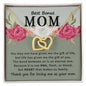 Mom Heart Necklace-The gift of you | Custom Heart Design