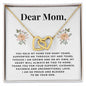 Mom Heart Necklace, From Son-Joy and tears | Custom Heart Design