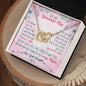 Mom Heart Necklace-You are my world | Custom Heart Design