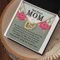 Mom Heart Necklace-The gift of you | Custom Heart Design