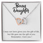 Daughter Necklace, Heart Necklace for Daughter, Interlocking Hearts Necklace | Custom Heart Design