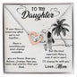 Daughter Necklace, Heart Necklace for Daughter, Interlocking Hearts Necklace | Custom Heart Design