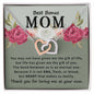 Mom Heart Necklace-The gift of you | Custom Heart Design