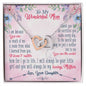 Mom Heart Necklace-You are my world | Custom Heart Design