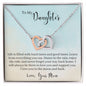 Surprise your daughter with this beautiful necklace today. She will love it!