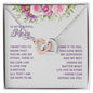 Mom Heart Necklace-You are like no other | Custom Heart Design