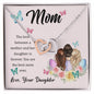 Mom & Daughter Heart Necklace -Forever love | Custom Heart Design