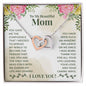Mom Heart Necklace-You are an amazing influence | Custom Heart Design