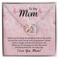 Mom Heart Necklace-You are the greatest Mom | Custom Heart Design
