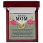 Mom Heart Necklace-The gift of you | Custom Heart Design