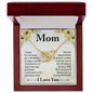 Mom Heart Necklace-You are appreciated | Custom Heart Design