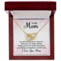 Mom Heart Necklace-For all the times I forgot | Custom Heart Design