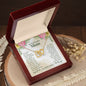 Mom Heart Necklace-You are an amazing influence | Custom Heart Design