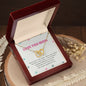 Mom Heart Necklace-Joy in your smile | Custom Heart Design