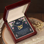Mom Heart Necklace-Not enough words | Custom Heart Design