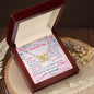 Mom Heart Necklace-You are my world | Custom Heart Design