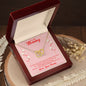 Mom to be Heart Necklace-I can hear you | Custom Heart Design