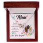 Mom & Daughter Heart Necklace -Forever love | Custom Heart Design