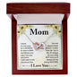 Mom Heart Necklace-You are appreciated | Custom Heart Design