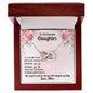 Daughter Necklace, Heart Necklace for Daughter, Interlocking Hearts Necklace | Custom Heart Design