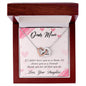 Mom Heart Necklace-I'd choose you as a friend | Custom Heart Design