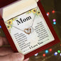 Mom Heart Necklace-You are appreciated | Custom Heart Design