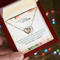 Mom Heart Necklace-I really do love you! | Custom Heart Design