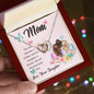 Mom & Daughter Heart Necklace -Forever love | Custom Heart Design