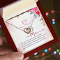 Mother in law Heart Necklace-My triumphs & fears | Custom Heart Design