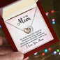 Mom Heart Necklace-For all the times I forgot | Custom Heart Design