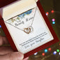 Mom Heart Necklace-You are my world | Custom Heart Design