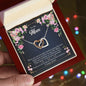 Mom Heart Necklace-Not enough words | Custom Heart Design
