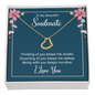 Wife Necklace, Silver Heart Necklace for Wife, Jewelry for Soulmate | Custom Heart Design