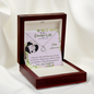 Wife Anniversary Necklace, Heart Necklace for Wife | Custom Heart Design