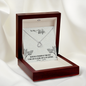Wife Necklace, Delicate Heart Necklace for Wife | Custom Heart Design