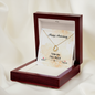 Wife Anniversary Necklace, Heart Necklace for Wife, Gold Necklace for Wife | Custom Heart Design