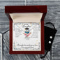 Daughter Graduation Pendant and Earring Set | Custom Heart Design