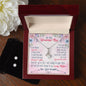 Mom Necklace & Earring Set, From Daughter-I am because you are | Custom Heart Design