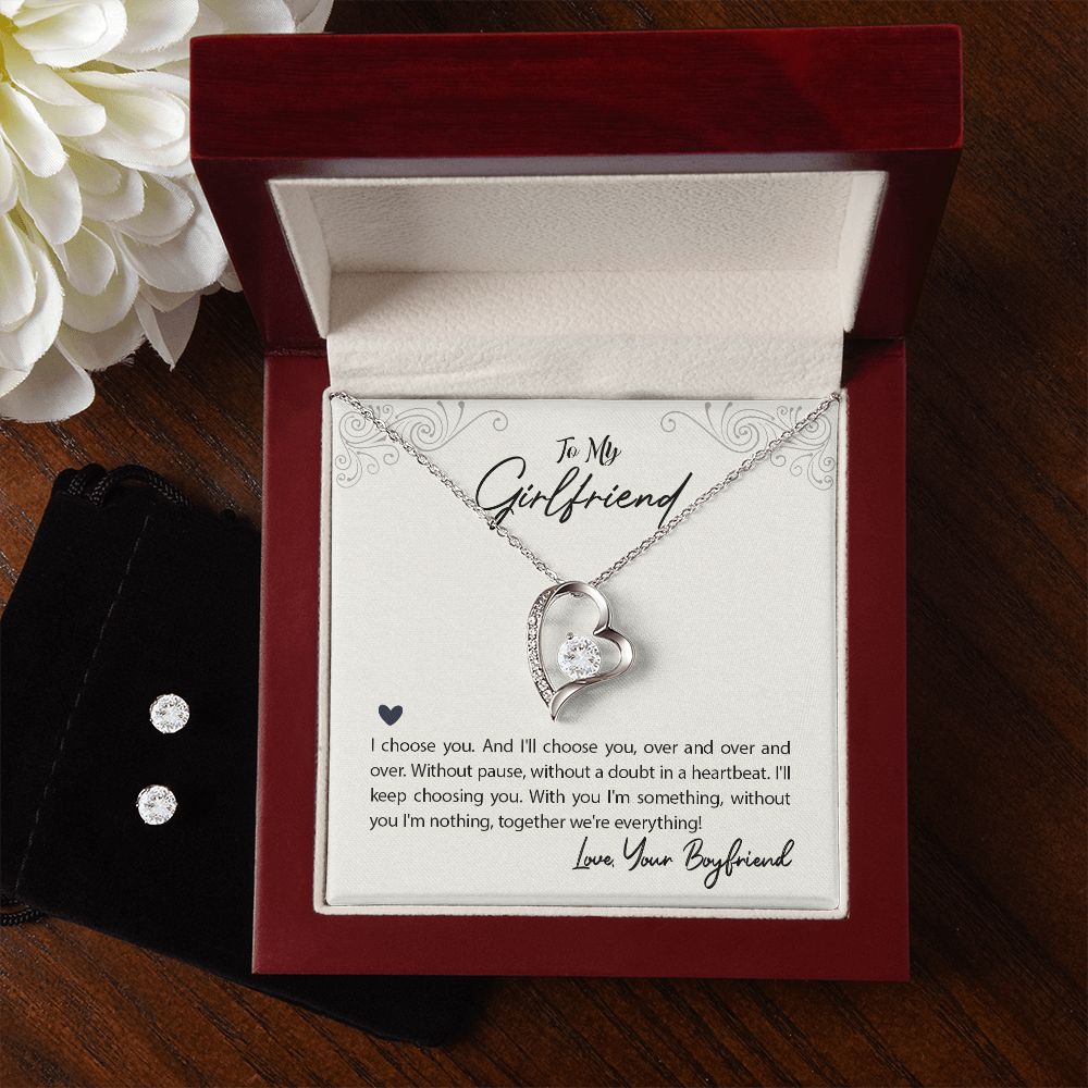 Boyfriend and shop girlfriend jewelry set