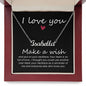 Soulmate Custom Name Necklace-I love you | Custom Heart Design