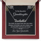 Granddaughter Name Necklace-You stole my heart | Custom Heart Design