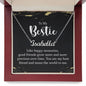 Bestie Name Necklace-Happy memories with you | Custom Heart Design