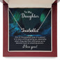 Daughter Name Necklace-Our greatest joy | Custom Heart Design