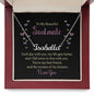 Soulmate Name Necklace-Each day with you | Custom Heart Design