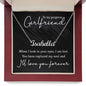Girlfriend Custom Name Necklace-Love you forever | Custom Heart Design