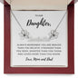 Daughter Name Necklace | Custom Heart Design